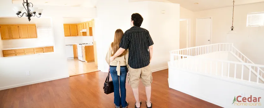 CHL - A couple of home buyers inspecting a home