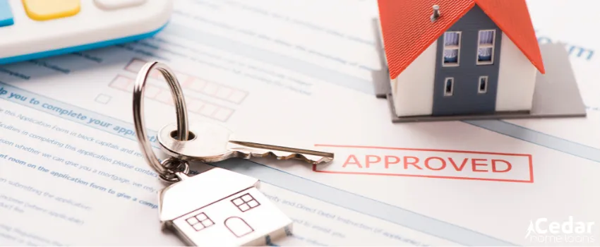 CHL - Approved mortgage loan agreement application