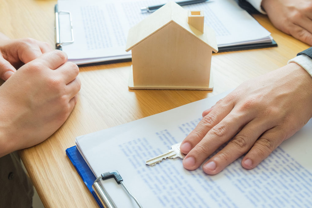 Key on Home Loan Document